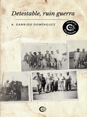cover image of Detestable, ruin guerra
